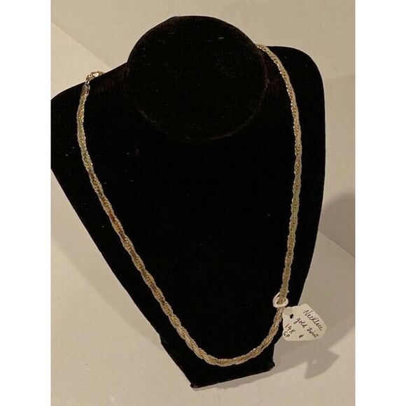 Unbranded Jewelry - Women’s 14K Gold Plated 12” Fashion Necklace